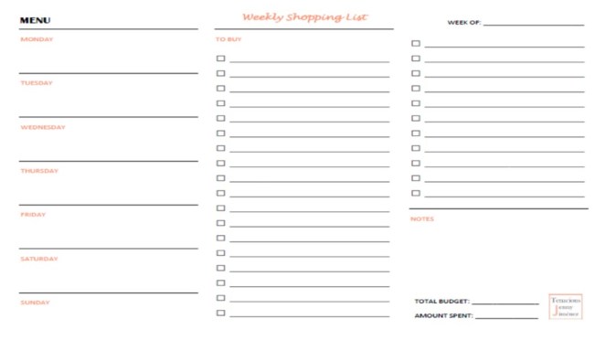 TJJ Blank Weekl Menu_Shopping List
